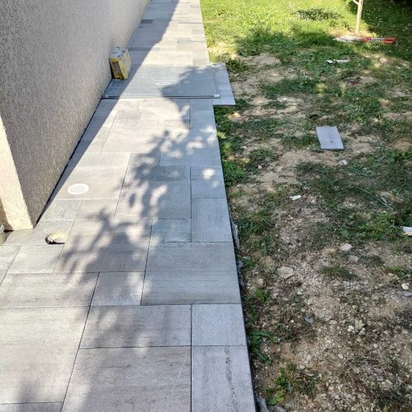 Création de terrasse et allée de jardin