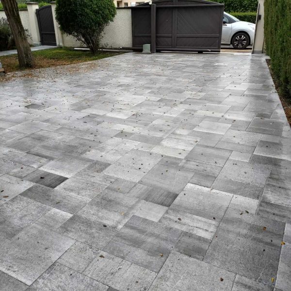 Création de terrasse et allée de jardin