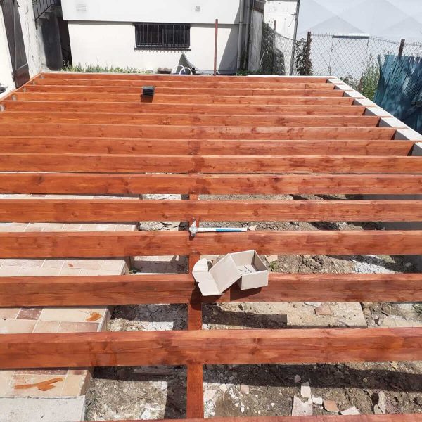 Réalisation d'une terrasse / Noisy-Le-Grand